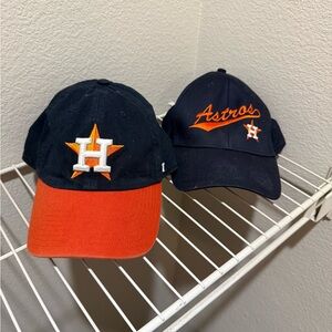 Astros Baseball Caps - Navy and Orange
